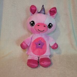 Star Belly Dream Lites Plush Unicorn Huggable Pink Purple Night Light Lantern